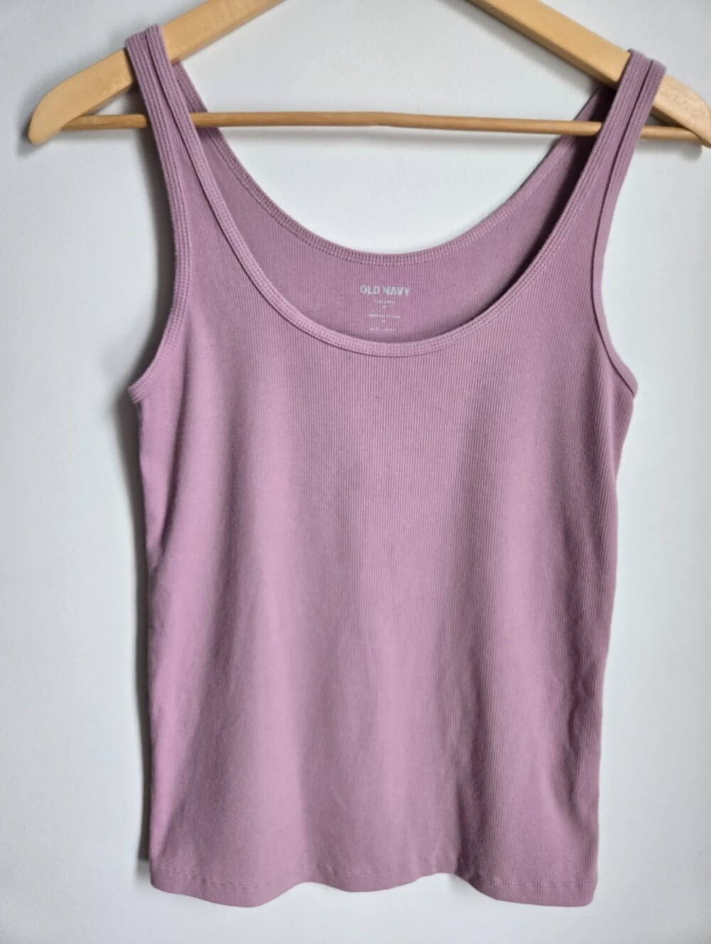 OLD NAVY Women's Scoop Neck Tank Top - Dusty Rose-mauve